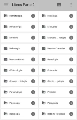 Enciclopedia de Medicina android App screenshot 2