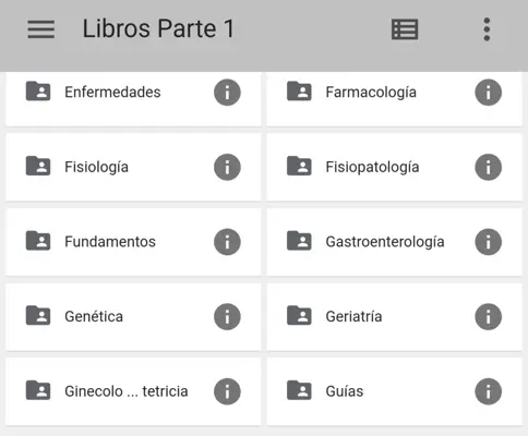 Enciclopedia de Medicina android App screenshot 3