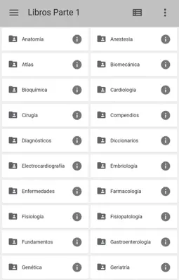 Enciclopedia de Medicina android App screenshot 4